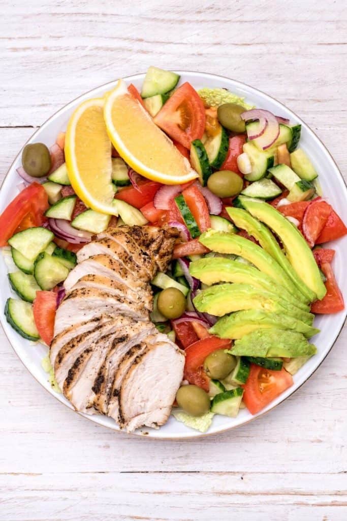 Mediterranean Chicken Salad